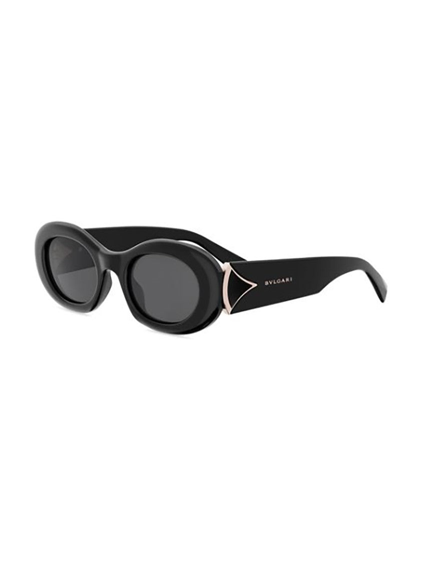 Bulgari Black Bv40070i Glossy Rose Sunglasses