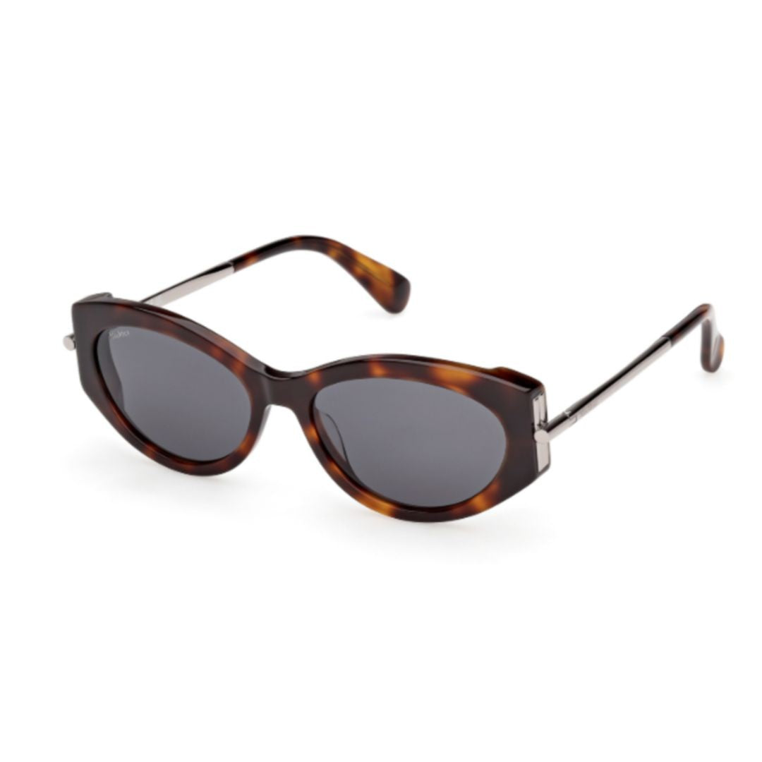 Max Mara Mm0167 Oval Tortoiseshell Sunglasses