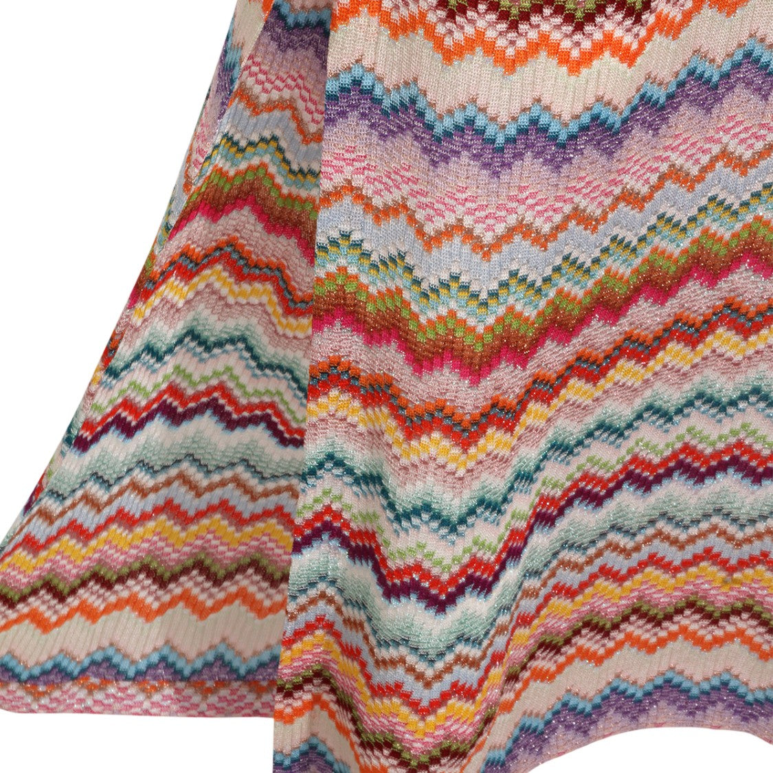Missoni Zigzag Maxi Skirt With Fitted Waist