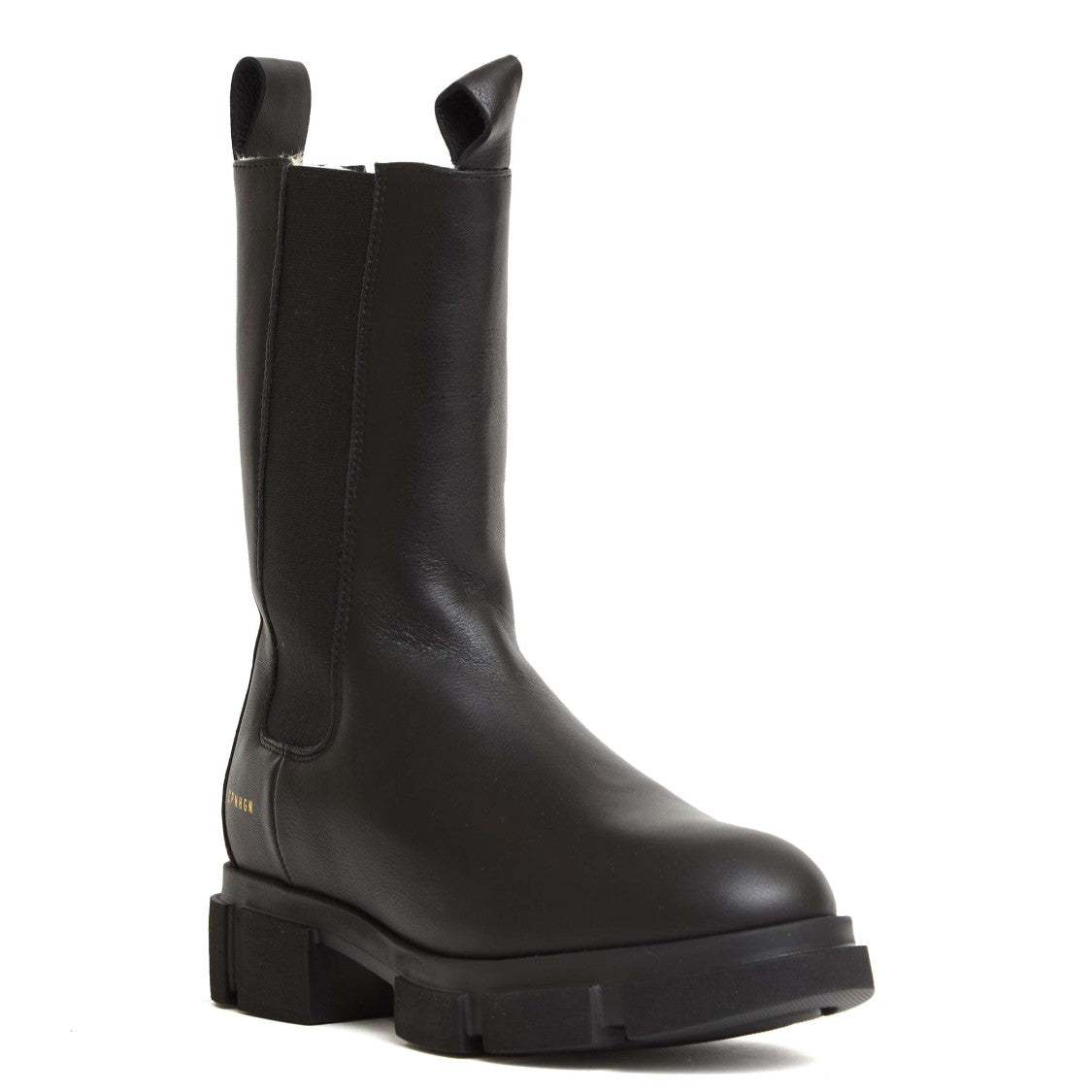 Copenhagen Sole Chelsea Boots With Teddy Lining