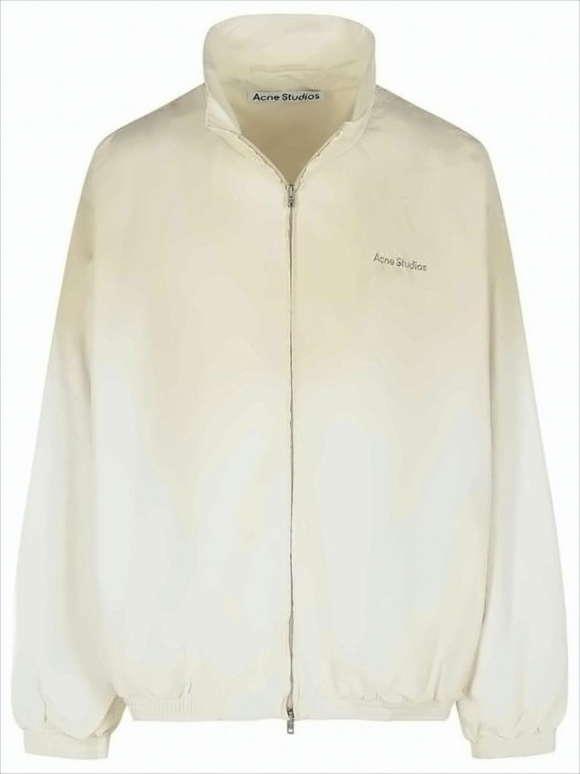 Acne Studios Lightweight Zip-Up Jacket With Stand Collar