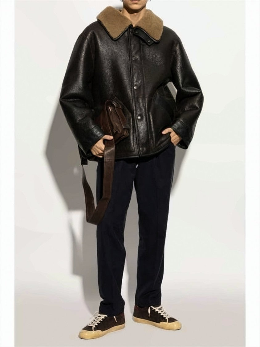 Golden Goose Distressed Black Suede Low-Top Sneakers With Contrasting Star Emblem