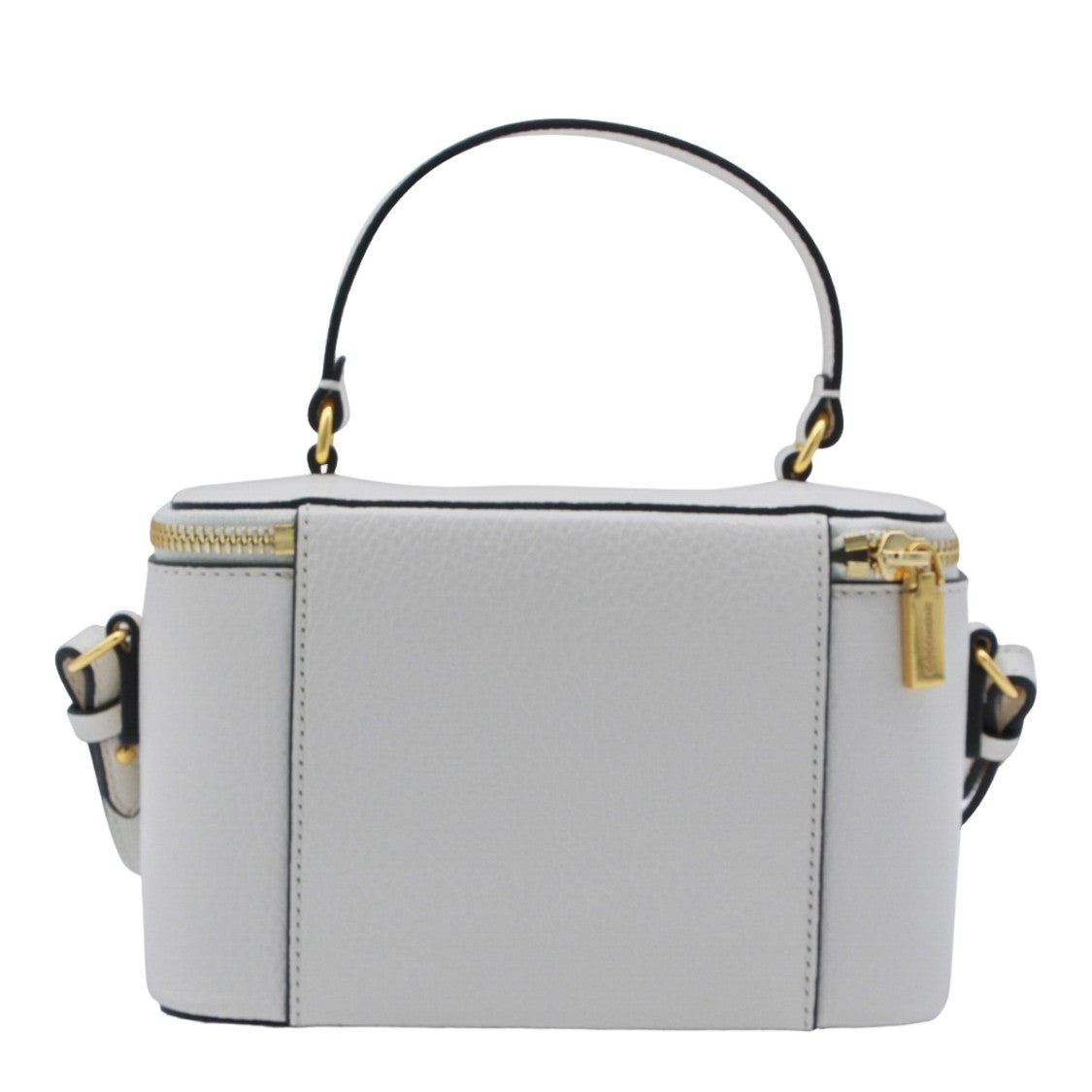 Coccinelle Structured Handbag With Pebbled Texture