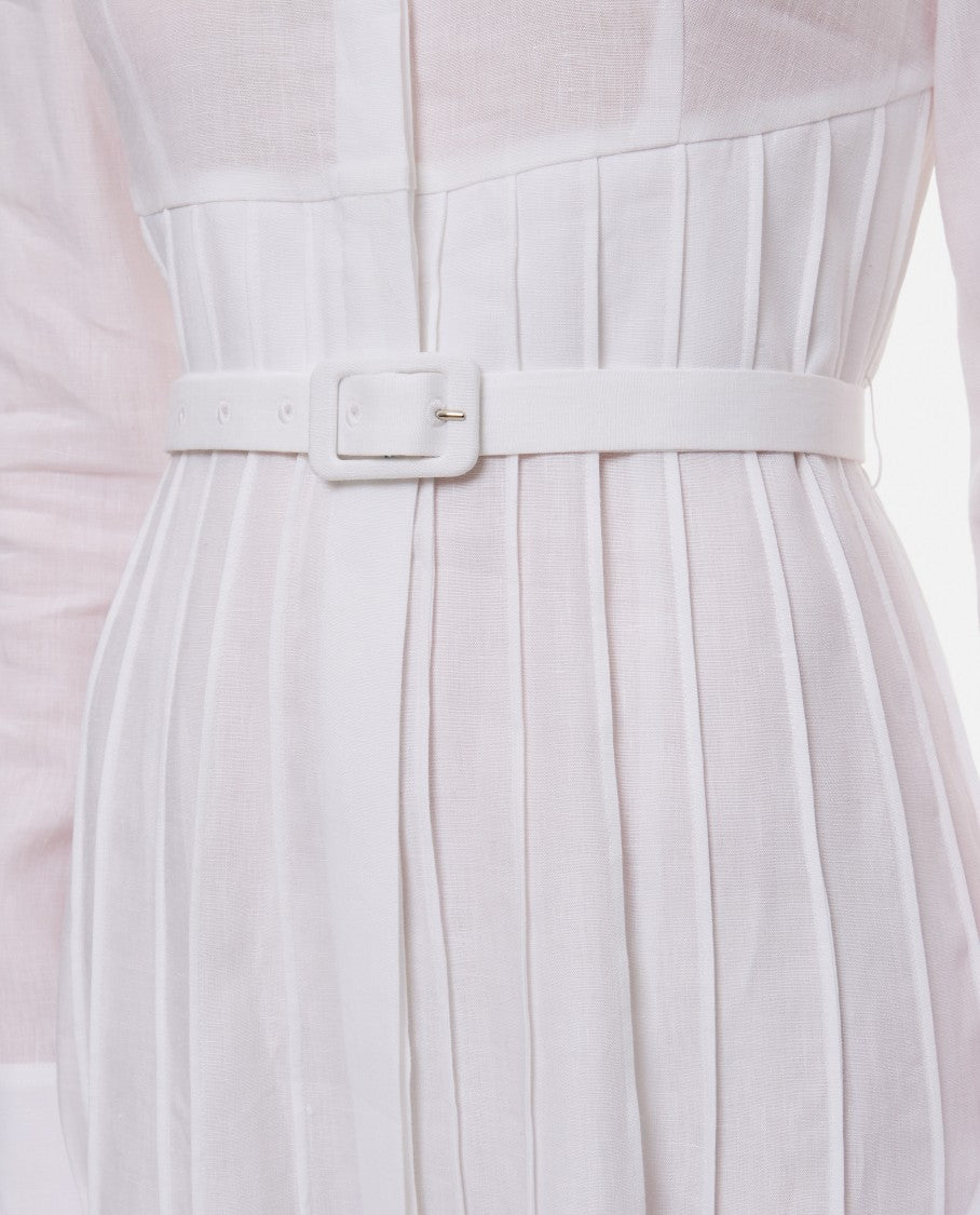 Gabriela Hearst Dewi Midi Cotton Dress