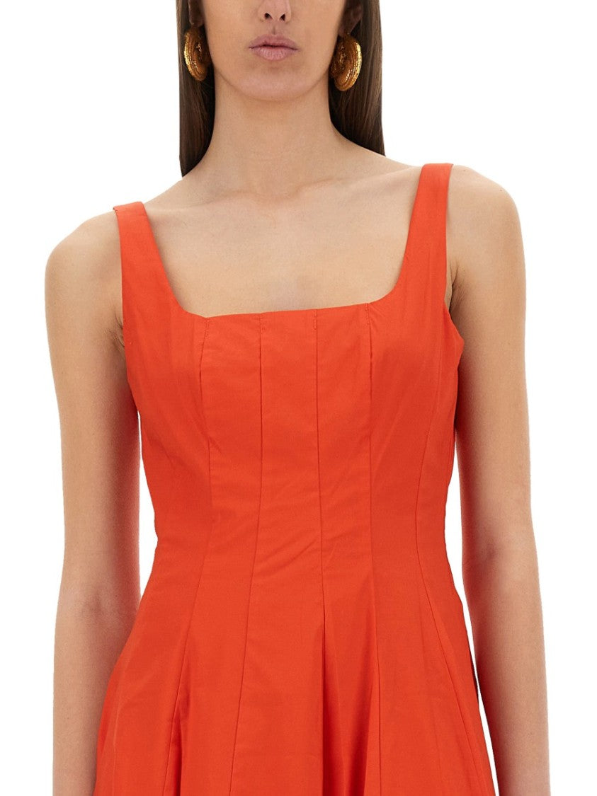 Staud Wells Midi Dress