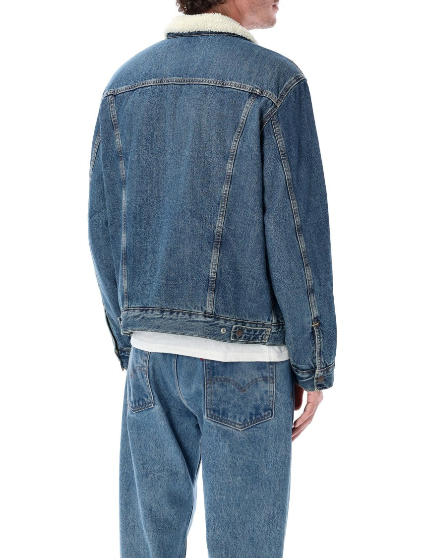 Levi's Denim Type Iii Sherpa Trucker Jacket