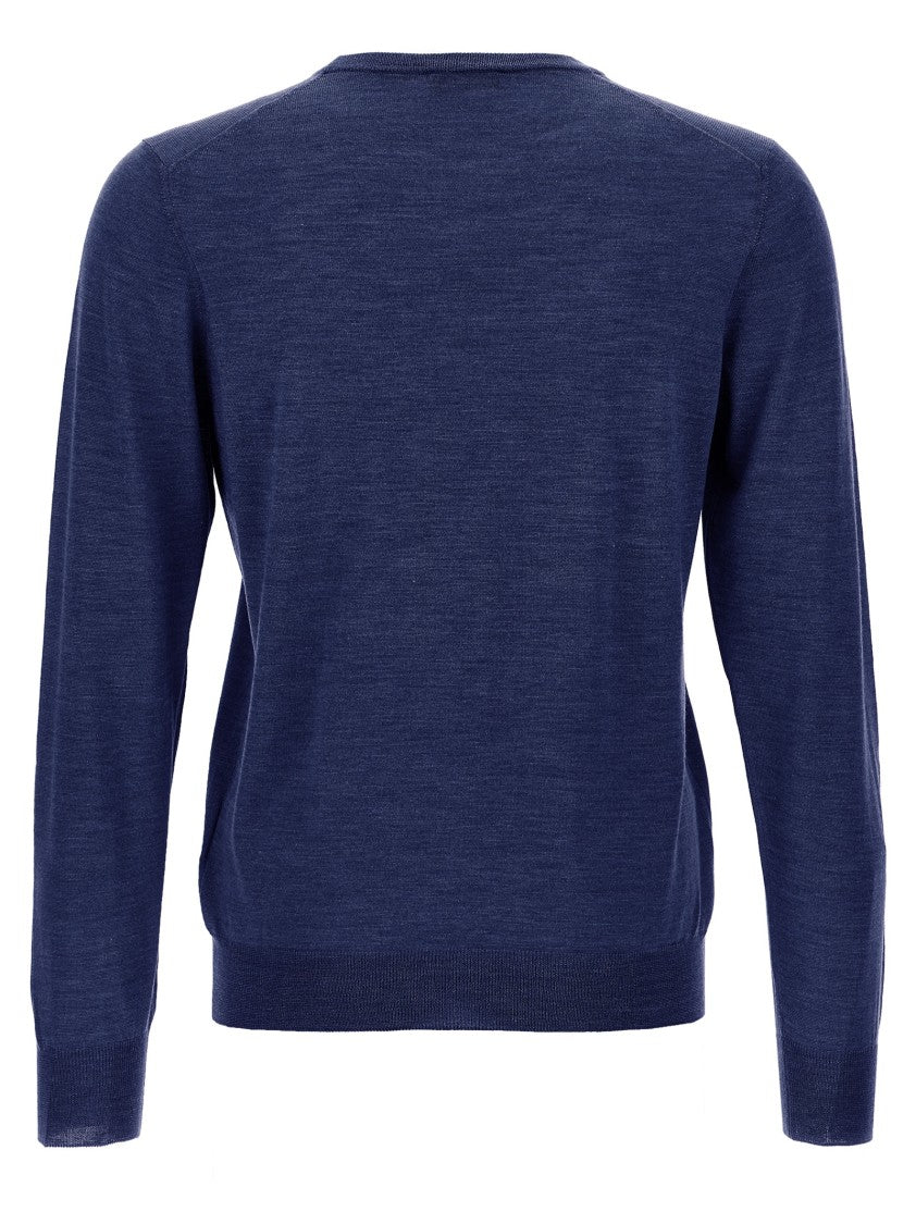 Barba Crew-Neck Sweater In Wool