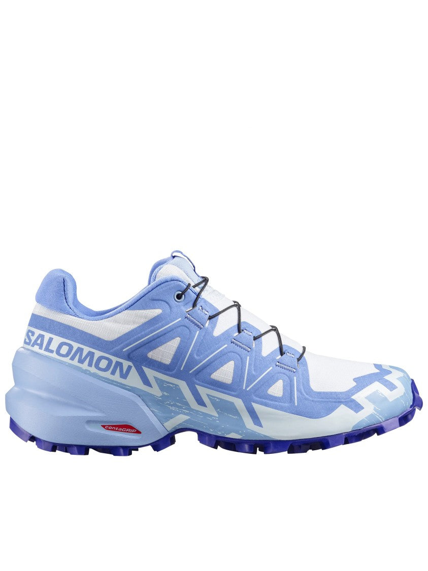 Salomon White Speedcross 6 Lightweight Running Sneakers