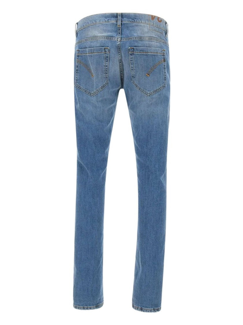 Dondup Blue Classic Five-Pocket Jeans