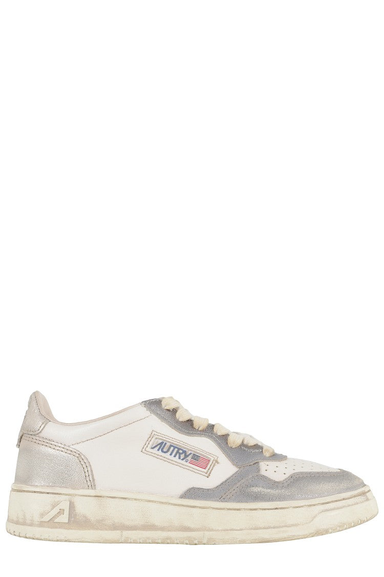 Autry Sup Vintage Sneakers With Vintage Leather Upper