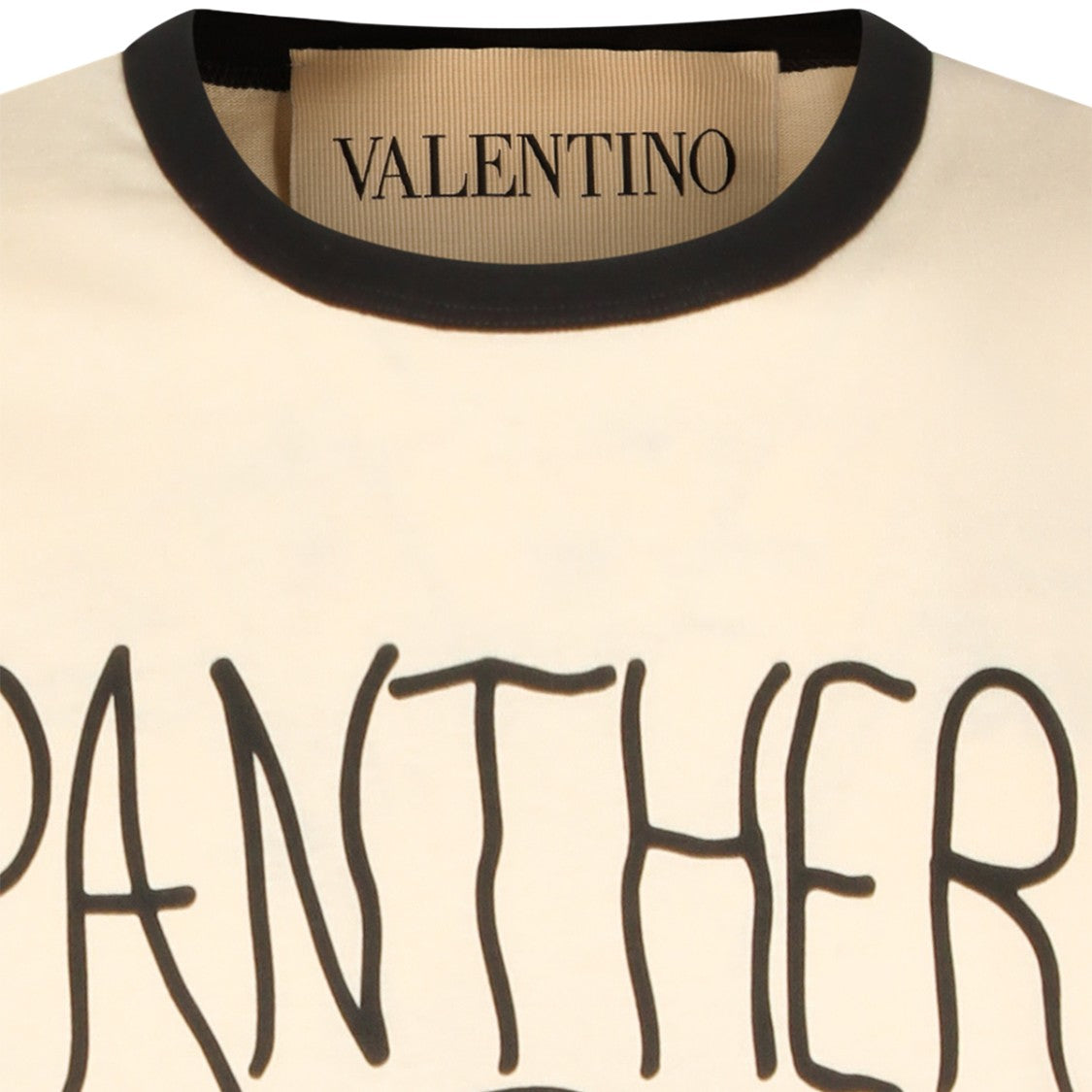 Valentino Beige Cotton T-Shirt