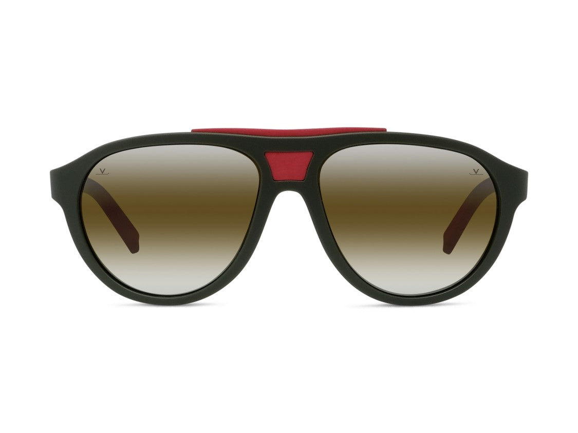 Vuarnet Matte Black Vu40054u Aviator Sunglasses