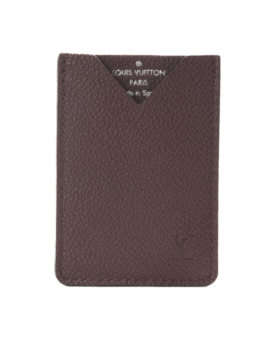 Louis Vuitton Bordeaux Taurillon Leather Card Holder