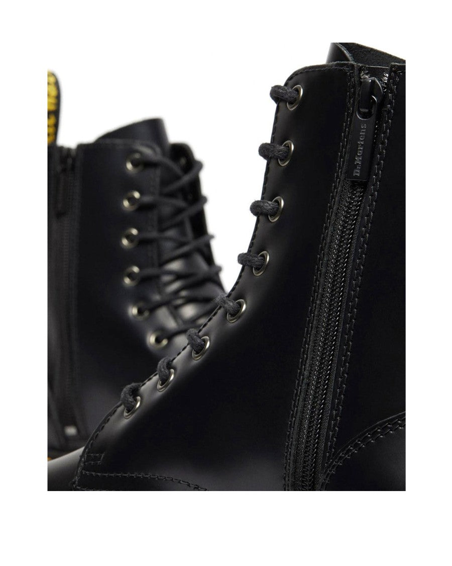 Dr. Martens Platform Ankle Boots With Chic Lace-Up Design