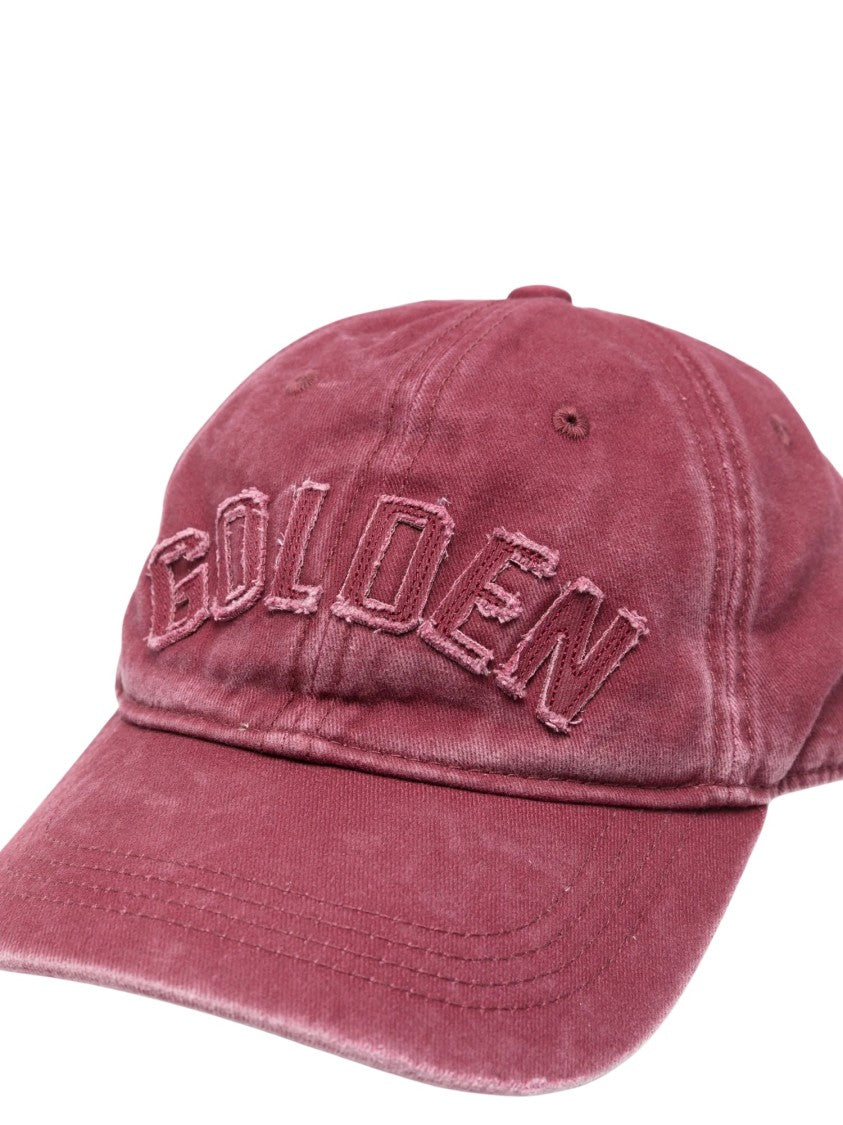 Golden Goose Red Cotton Cap