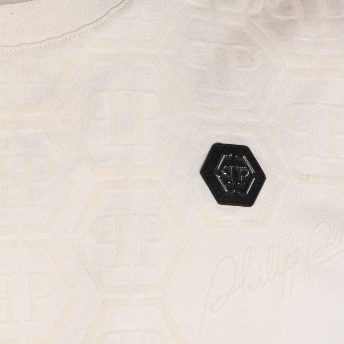 Philipp Plein Beige Short-Sleeve T-Shirt