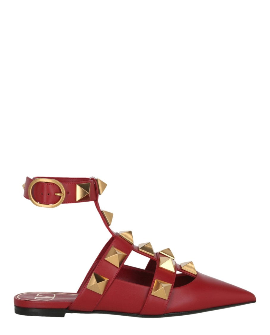 Valentino Garavani Roman Stud Ballerina Shoe