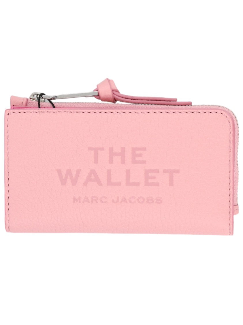 Marc Jacobs The Leather Slim Textured Zip-Around Wallet