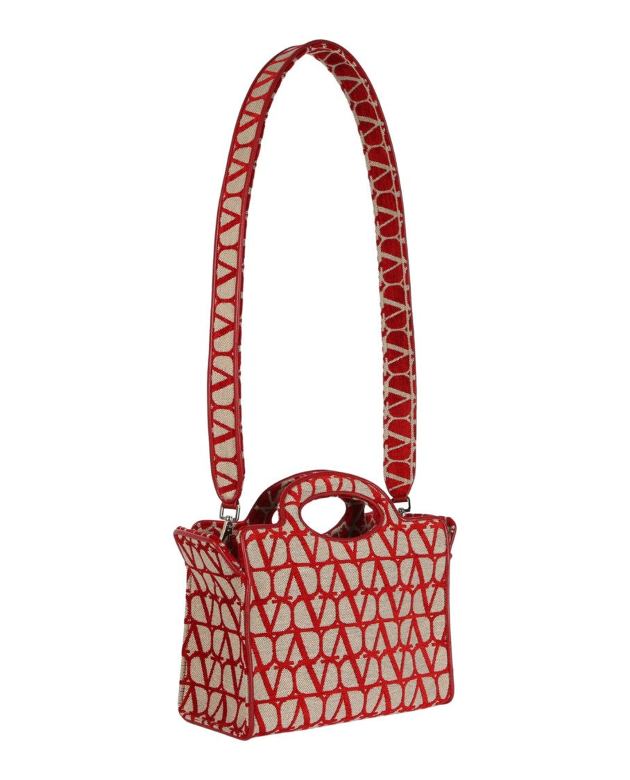 Valentino Le Troisième Toile Iconographe Small Shopping Bag