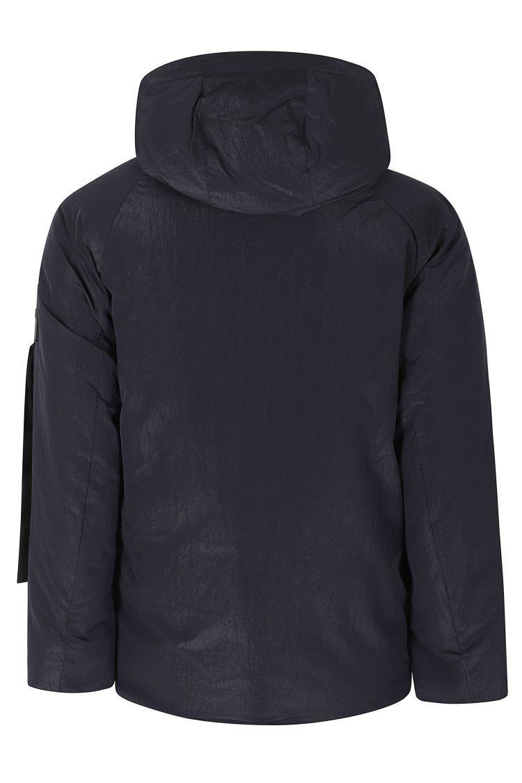 Outhere Navy Recycled Technical Fabric Short Jacket