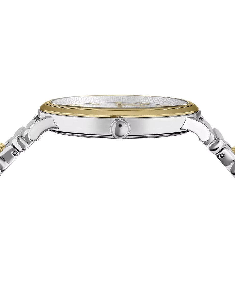 Versace Two-Tone Stainless Steel Analog Watch With Sapphire Crystal
