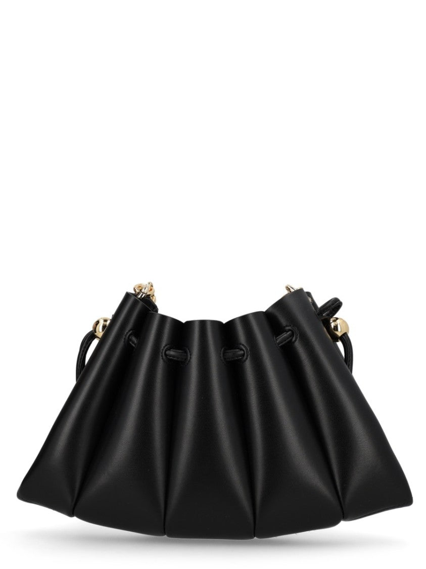 Themoirè Neutrals Calipso Gathered Ruched Voluminous Bag