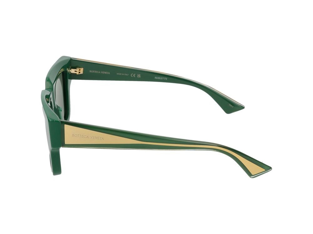 Bottega Veneta Sunglasses Bottega Veneta Bv1276s 003 Green Crystal Green 52/19/145