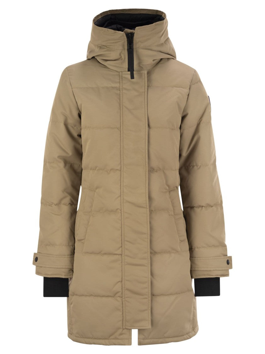 Canada Goose Shelburne - Padded Parka With Black Bagde