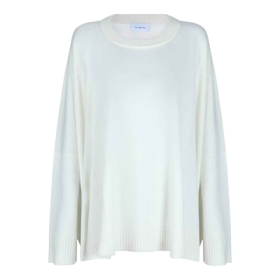 Malo Relaxed Fit Round Neck Sweater