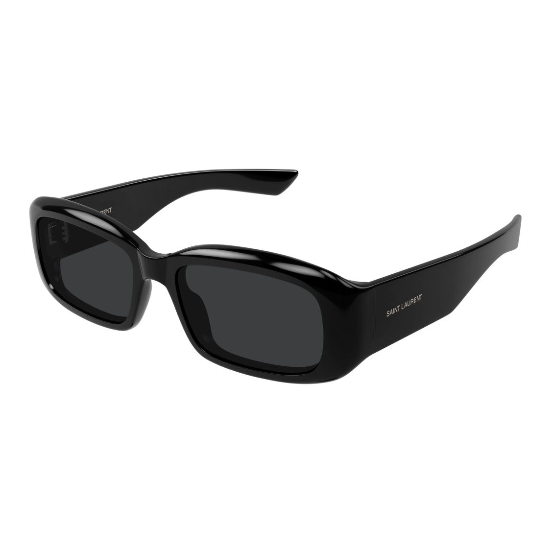 Saint Laurent Sl 809 Rectangular Black Sunglasses