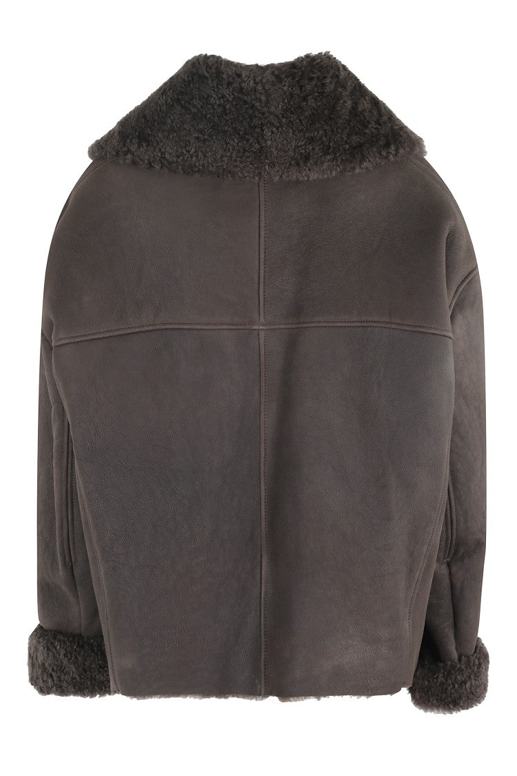 Remain Shearling Bomber Jacket