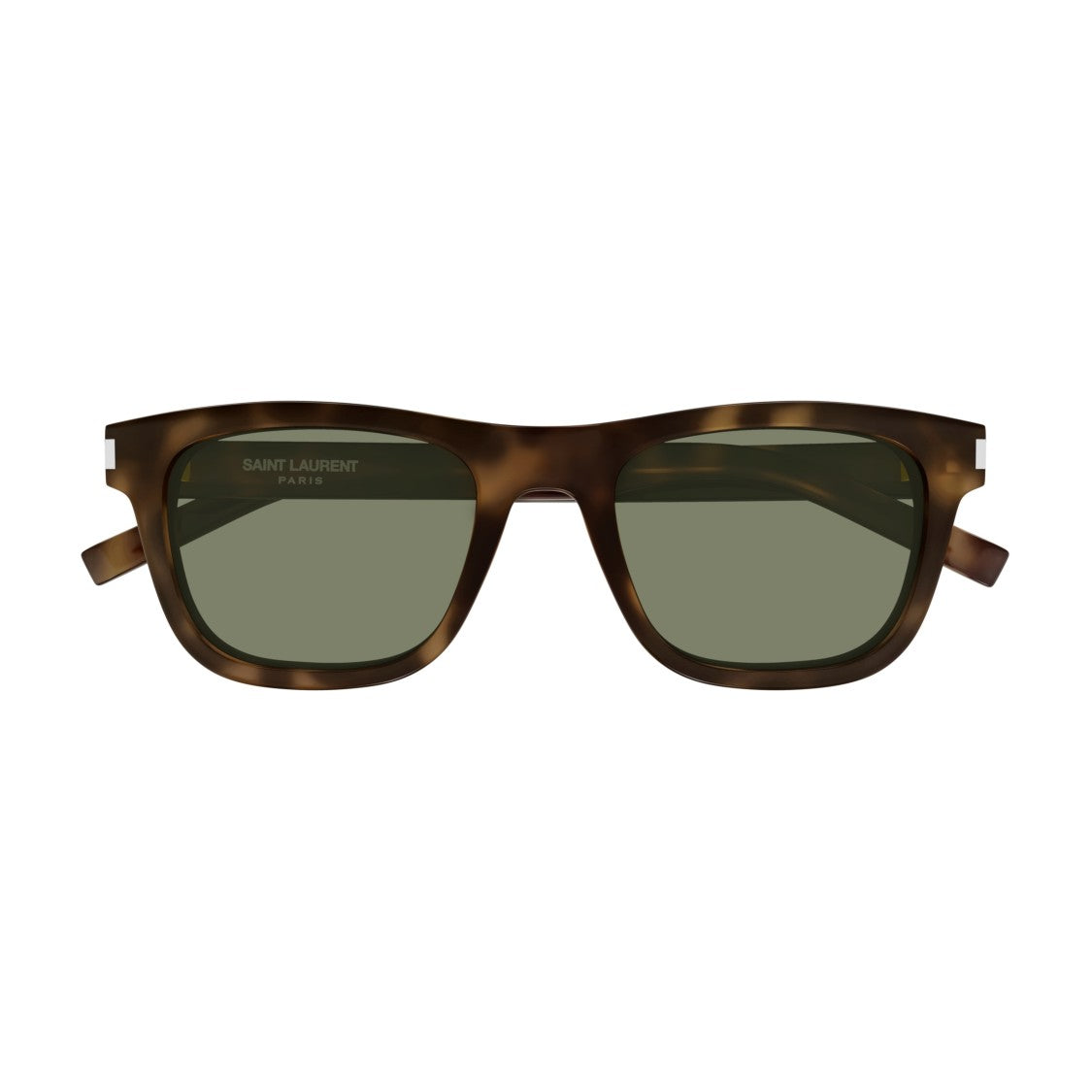 Saint Laurent Sl 819 Classic Rectangular Tortoiseshell Sunglasses