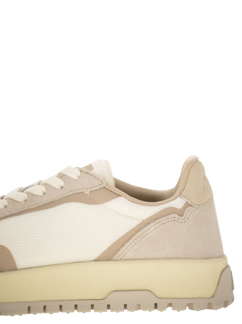 Autry Wildpace - Fabric And Suede Trainers