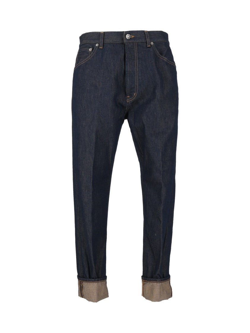 Dondup Paco Dark Indigo Relaxed Tapered Jeans