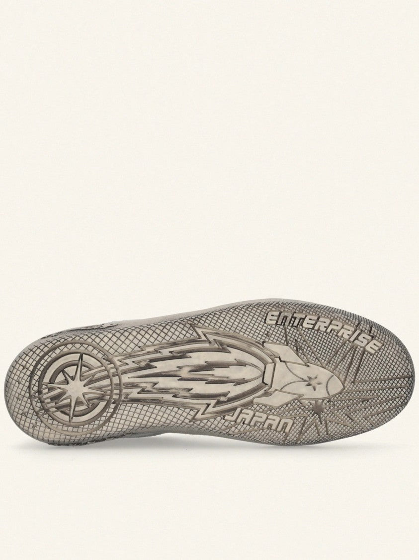 Enterprise Japan Jupiter Rocket 4 White/Grey Suede Sneakers