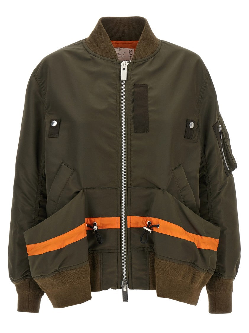 Sacai Drawstring Bomber Jacket