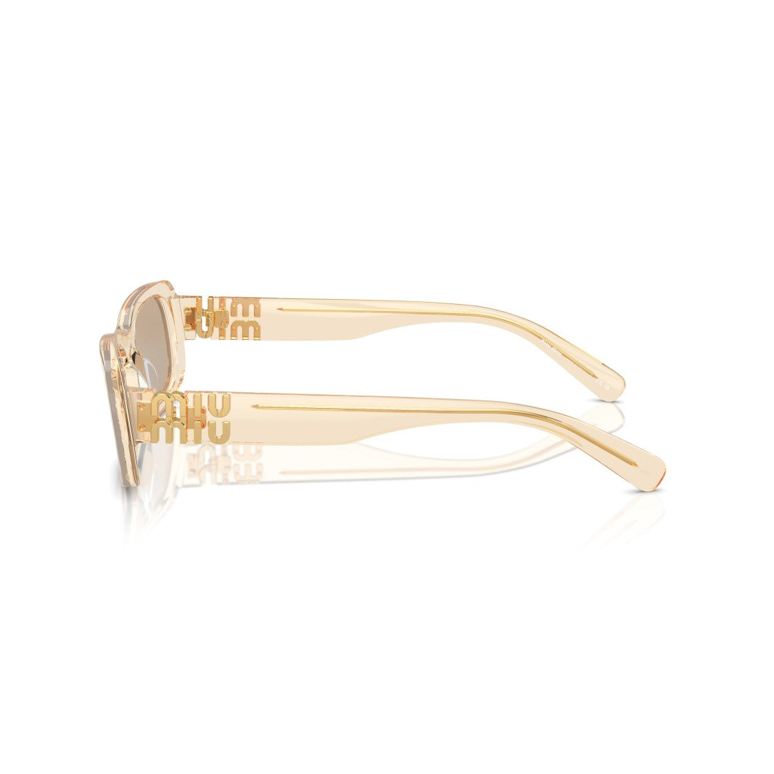 Miu Miu 0Mu 08Zs Rectangular Sunglasses