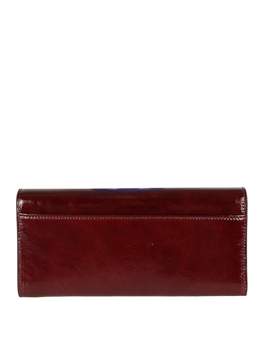 Roger Vivier Patent Leather Wallet With Chain
