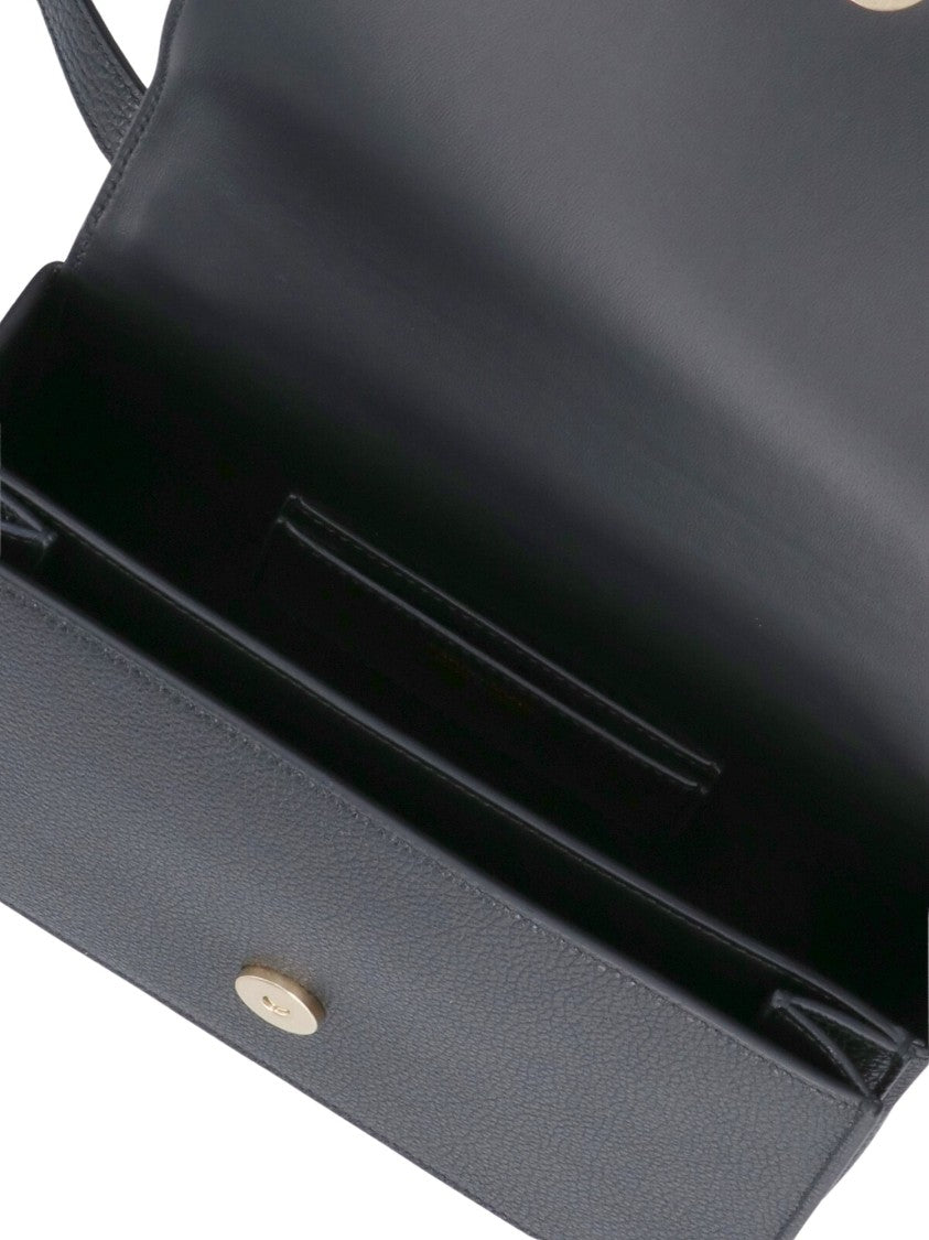 Ferragamo Double G Fl Structured Shoulder Bag
