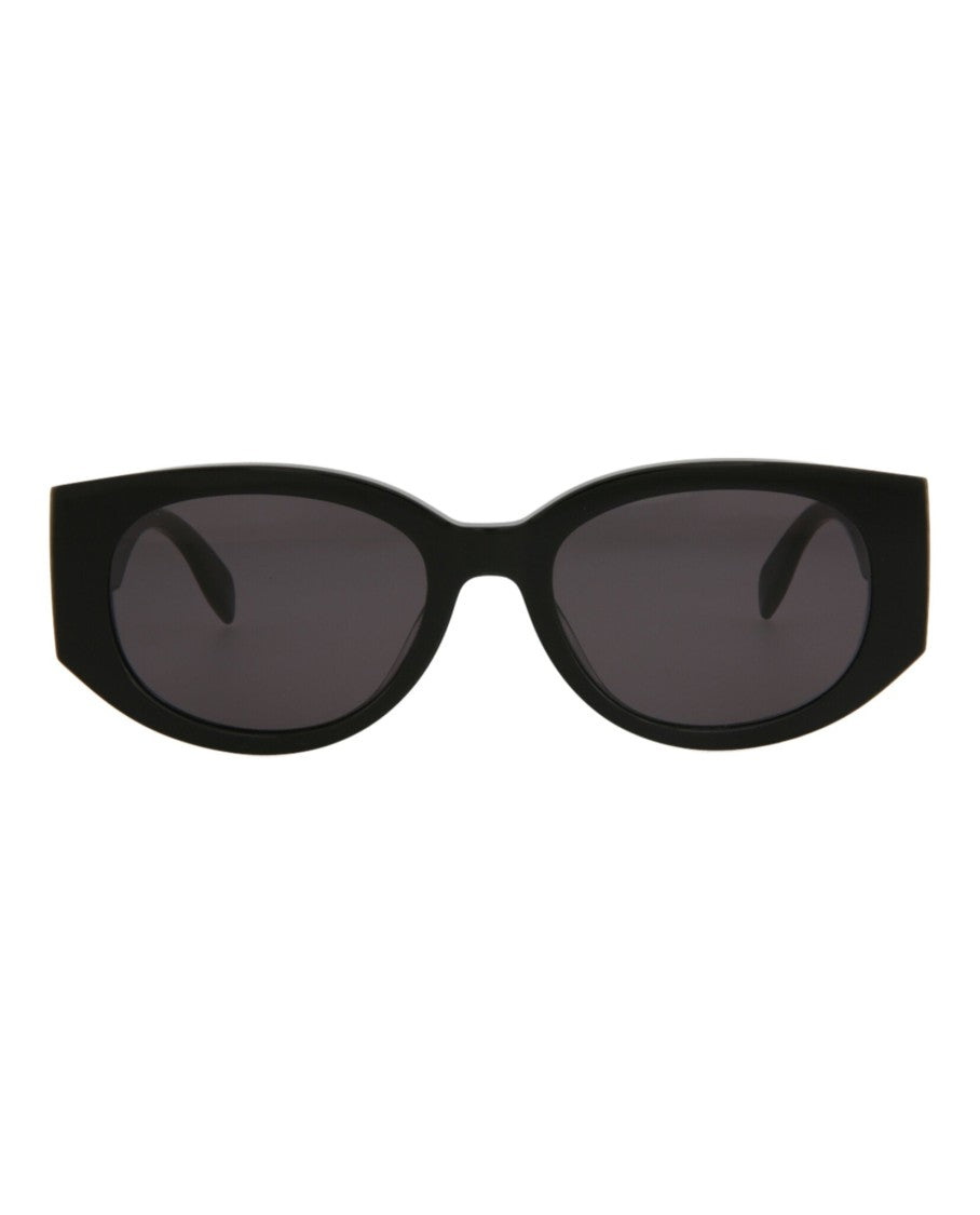 Alexander Mcqueen Round-Frame Acetate Sunglasses