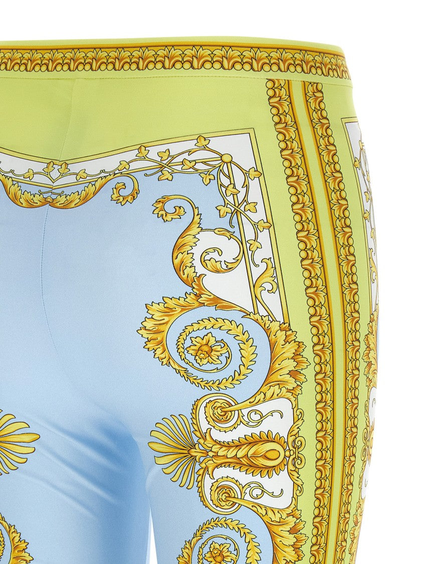 Versace 'Spring Barocco' Leggings