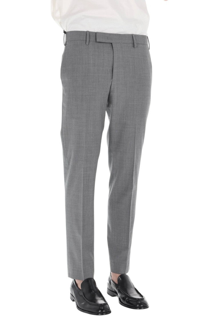 Pt Torino Dieci Fit Tropical Wool Trousers