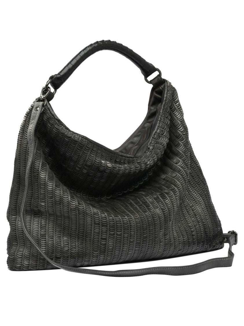 Giancarlo Nevola Textured Calf Leather Shoulder Bag