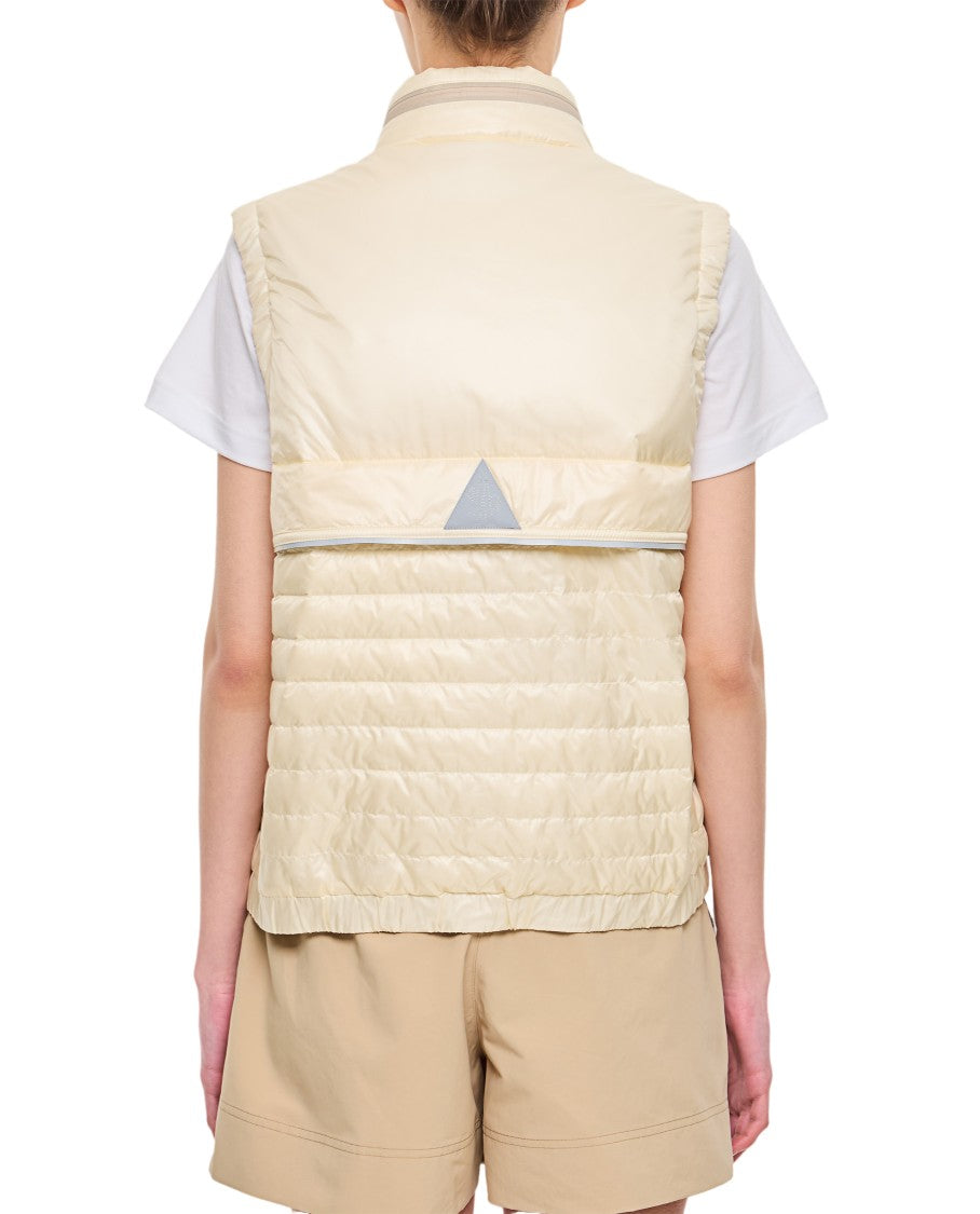 Moncler Grenoble Quilted Nylon Waistcoat With Stand-Up Collar