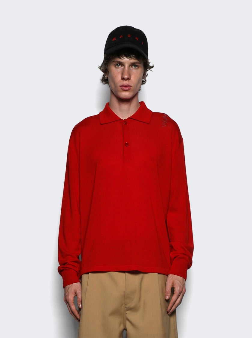 Marni Polo Shirt Red