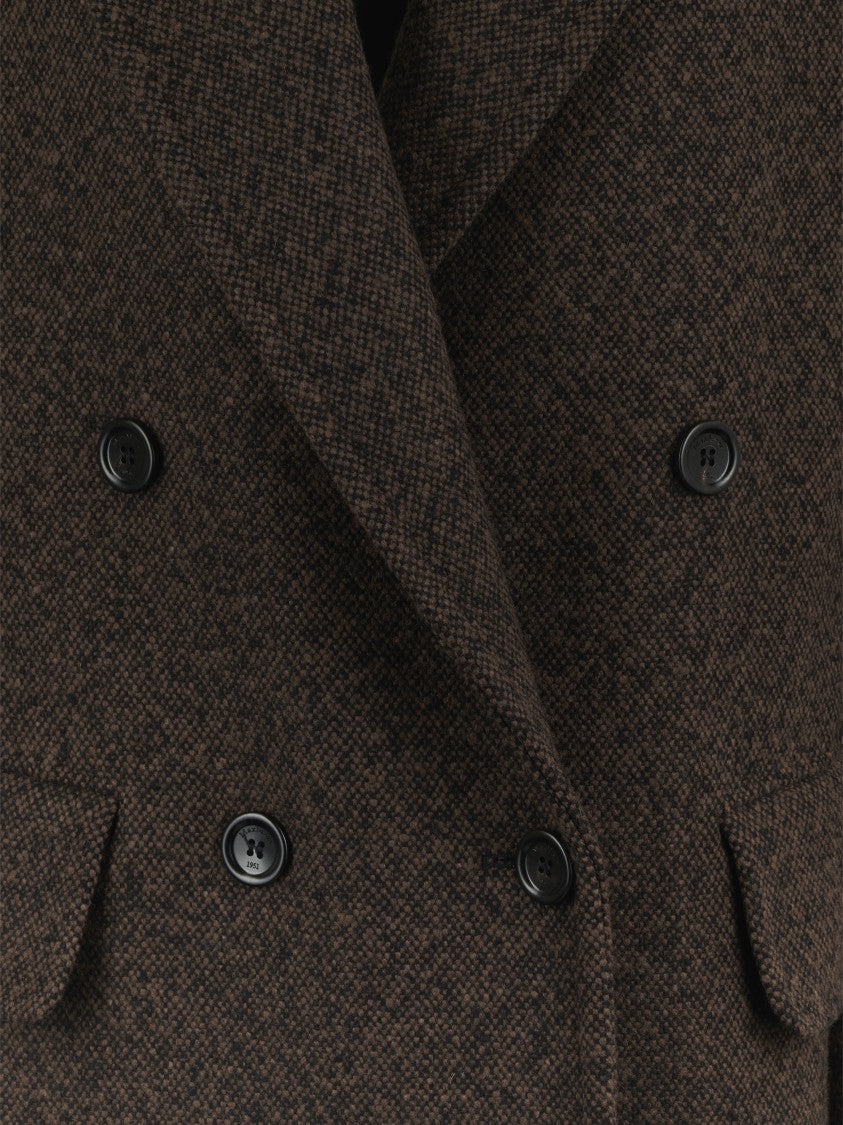 Max Mara Tailored Virgin Wool And Cashmere Coat