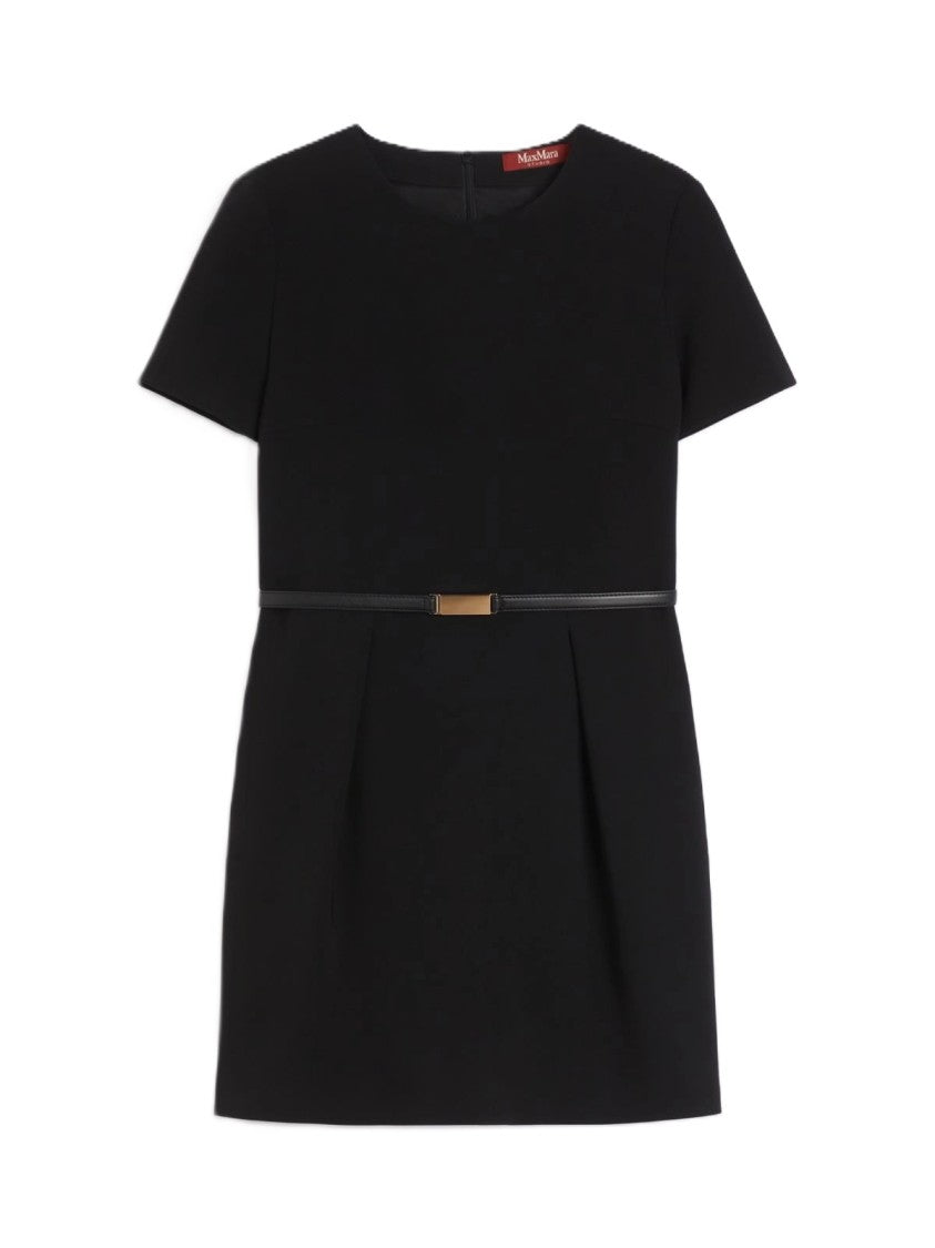 Max Mara Kefalos Mini Dress In Structured Synthetic Fabric