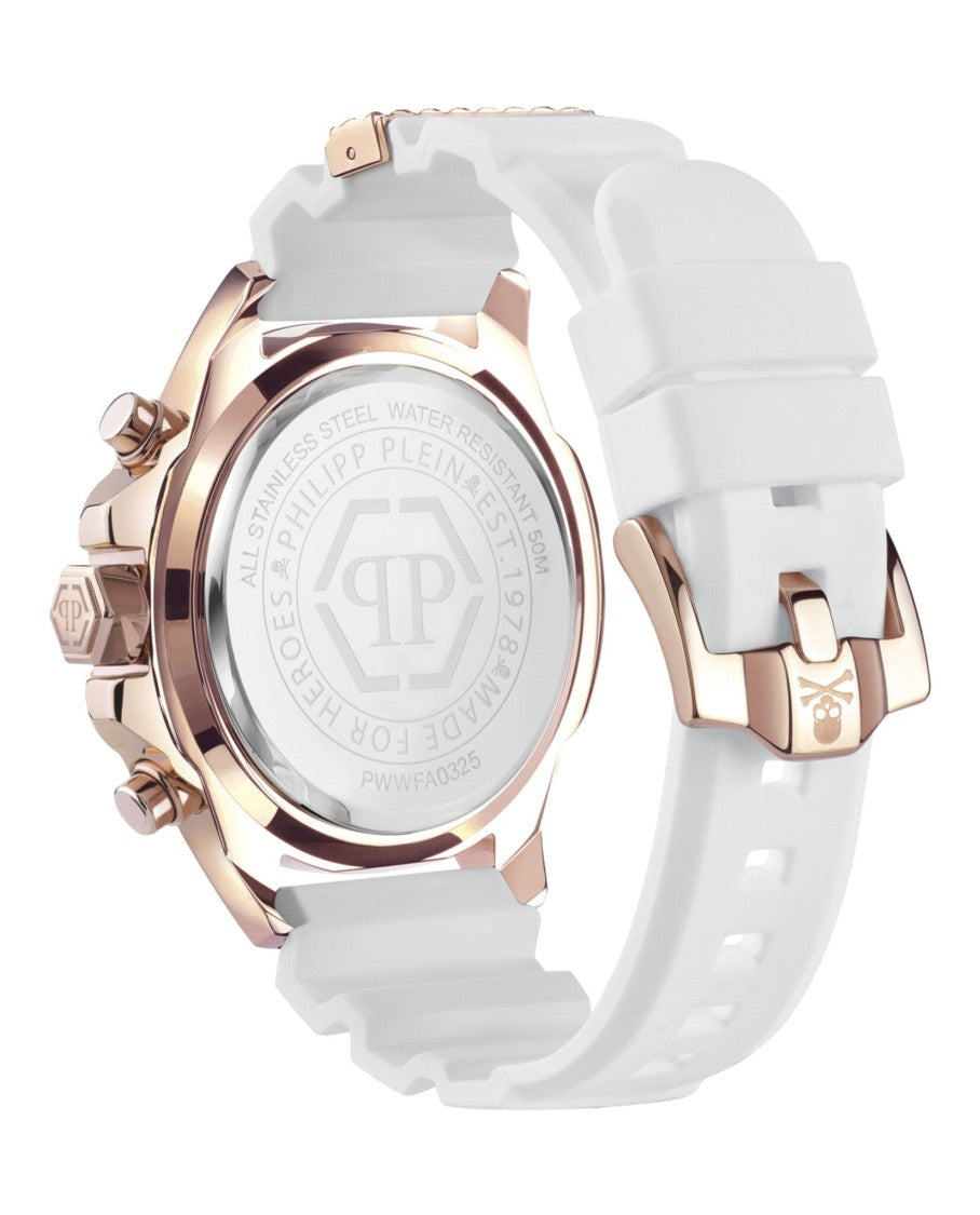 Philipp Plein The Skull Chrono Silicone Watch