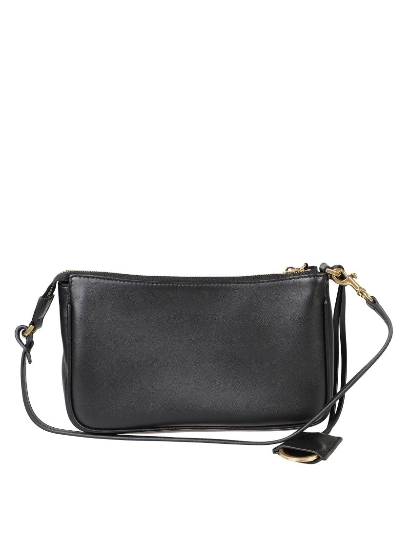 Balenciaga Compact Black Leather Bag