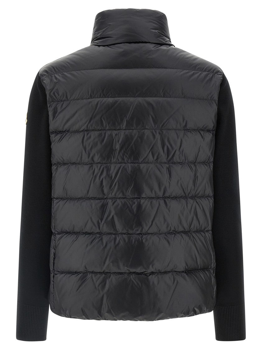 Moncler Tricot Sleeve Down Jacket